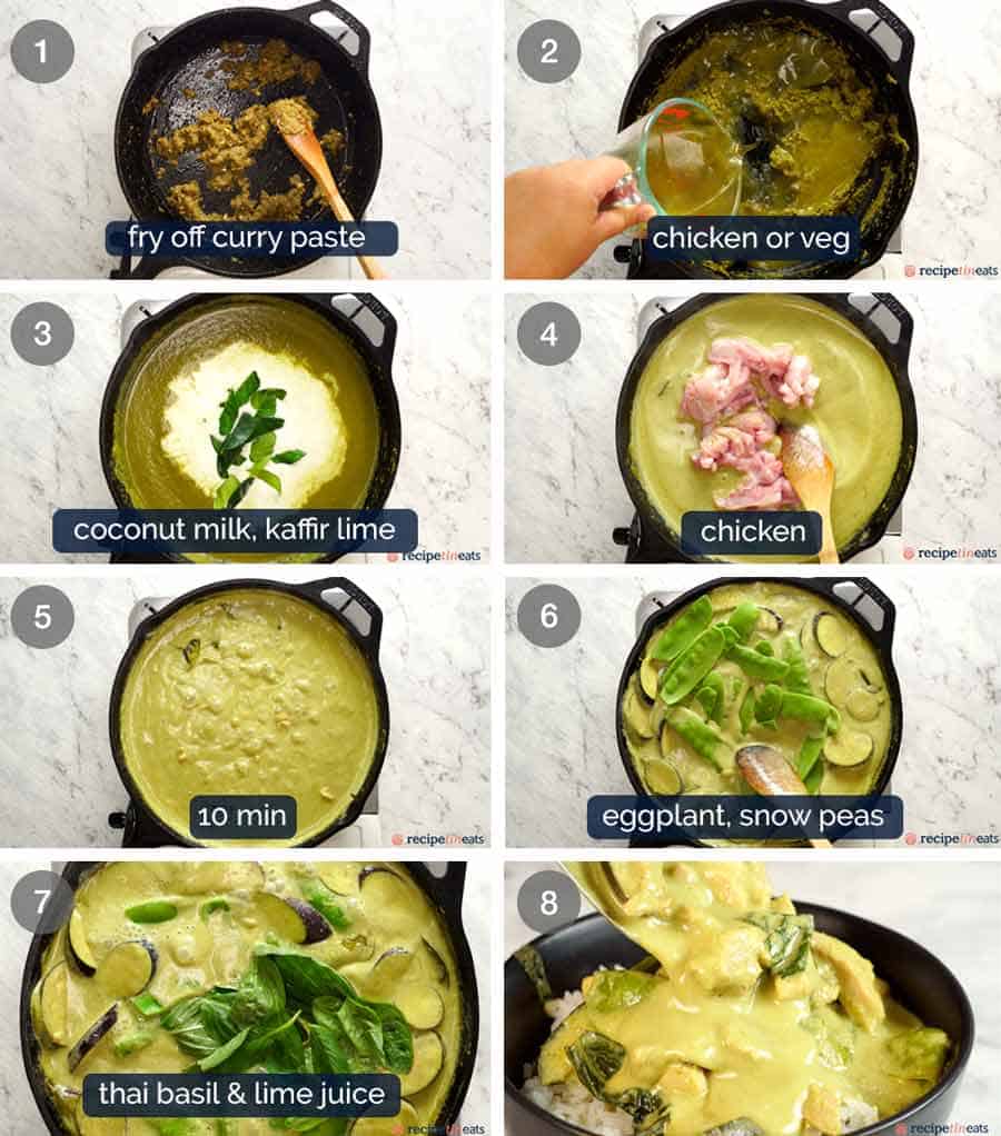 如何制作泰国绿色咖喱GydF4y2Ba