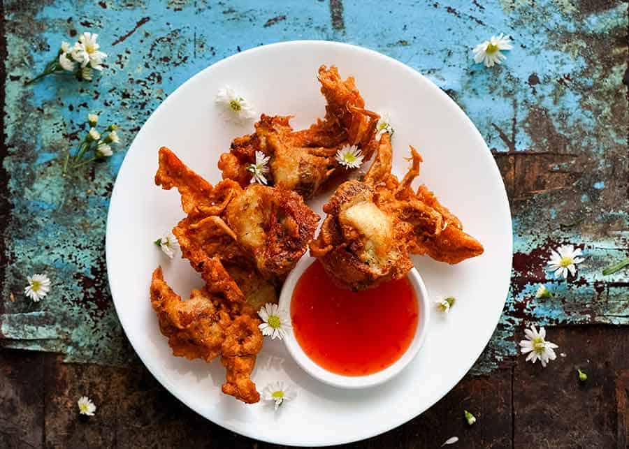 越南软壳螃蟹在胡志明市94 Thuy Restaurant餐厅，最佳螃蟹