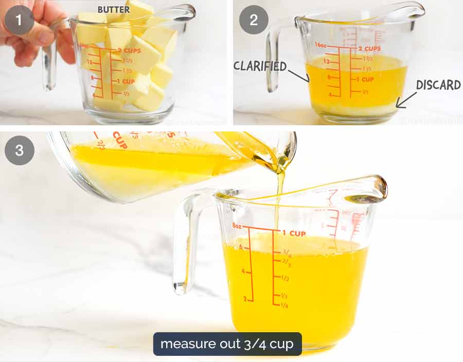 如何为Bearnaise酱制作快速澄清的黄油GydF4y2Ba